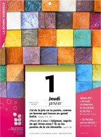 Die gute Saat französisch - Abreisskalender 2026